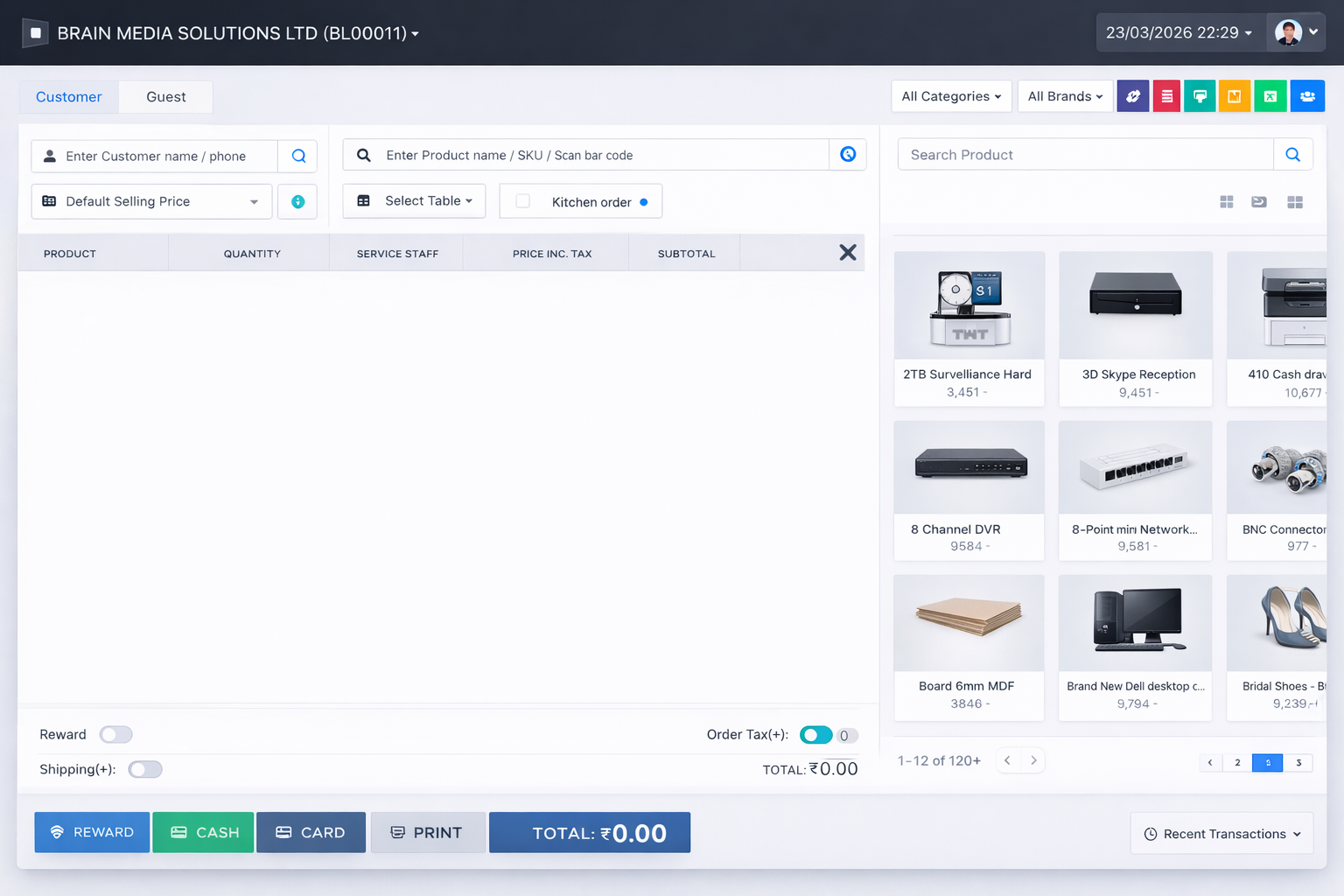 Point of Sale (POS) System